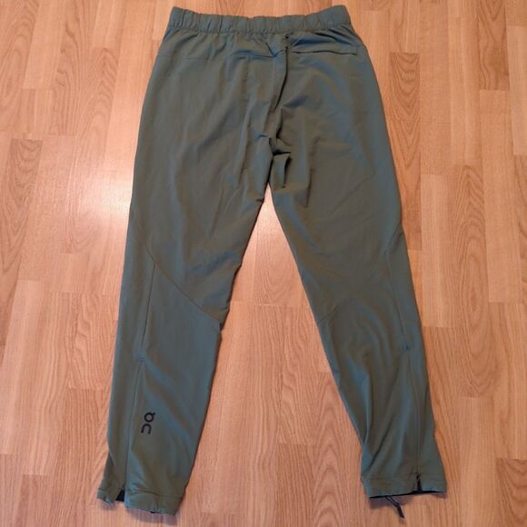 On Cloud On Running Active Pants Mens Large Olive Green Stretch Workout - Picture 6 of 10